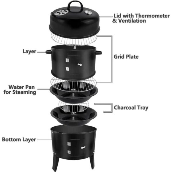 Spring Combo - BBQ Smoker + Hammock + Projector - Image 9