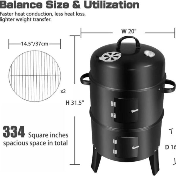Spring Combo - BBQ Smoker + Hammock + Projector - Image 10