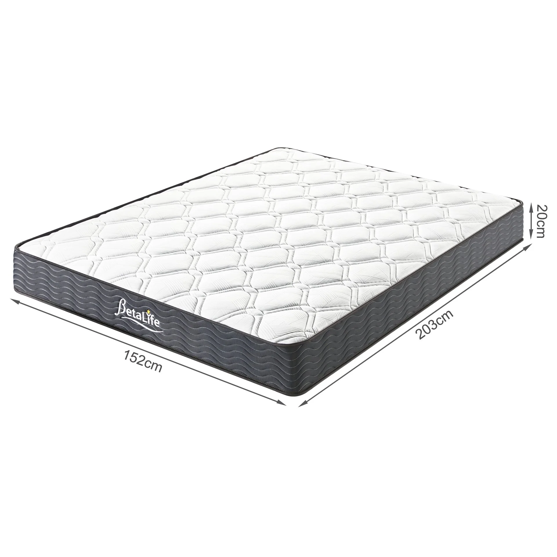 Basics Plus Mattress with Mattress Protector & 2 Pillows - Queen - Image 8