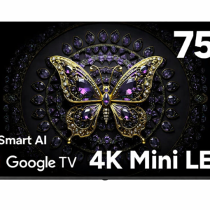 75" Mini-LED QLED 4K Smart AI Google TV
