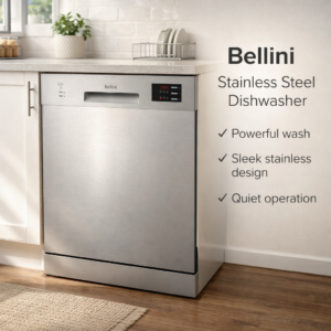 Bellini 60cm Stainless Steel Dishwasher